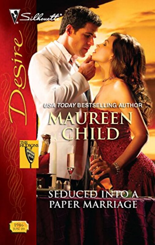 Book cover for "Seduced into a Paper Marriage" by Maureen Child