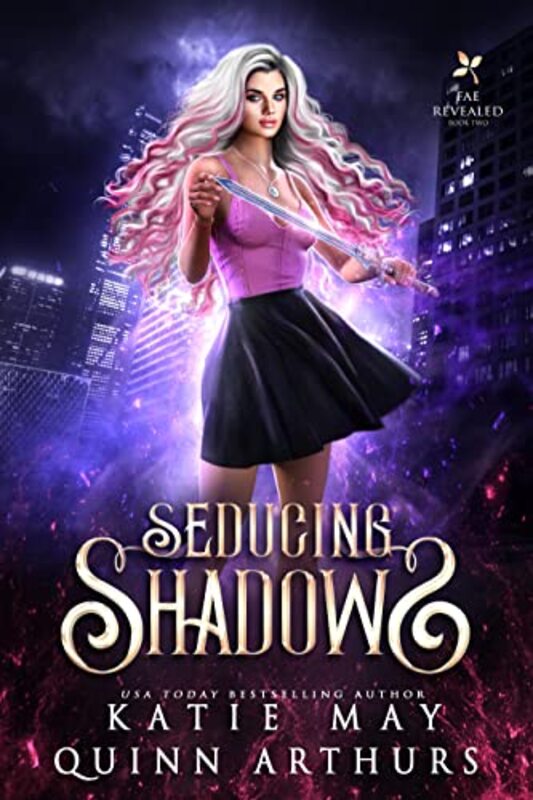 Book cover for "Seducing Shadows" by Katie May