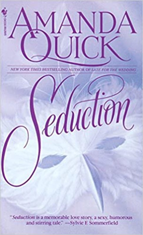 Book cover for "Seduction" by Amanda Quick