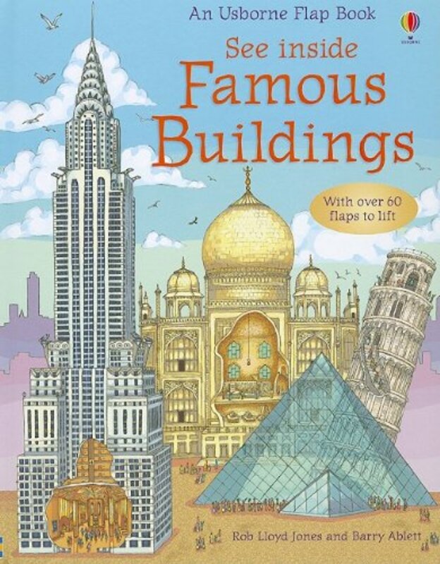 Book cover for "See Inside Famous Buildings" by Rob Lloyd Jones