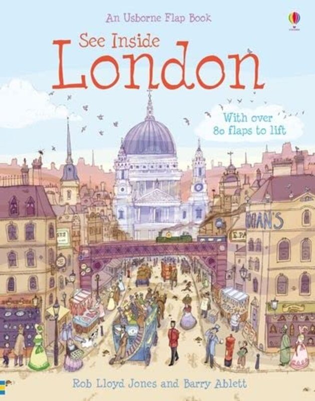 Book cover for "See Inside London" by Rob Lloyd Jones