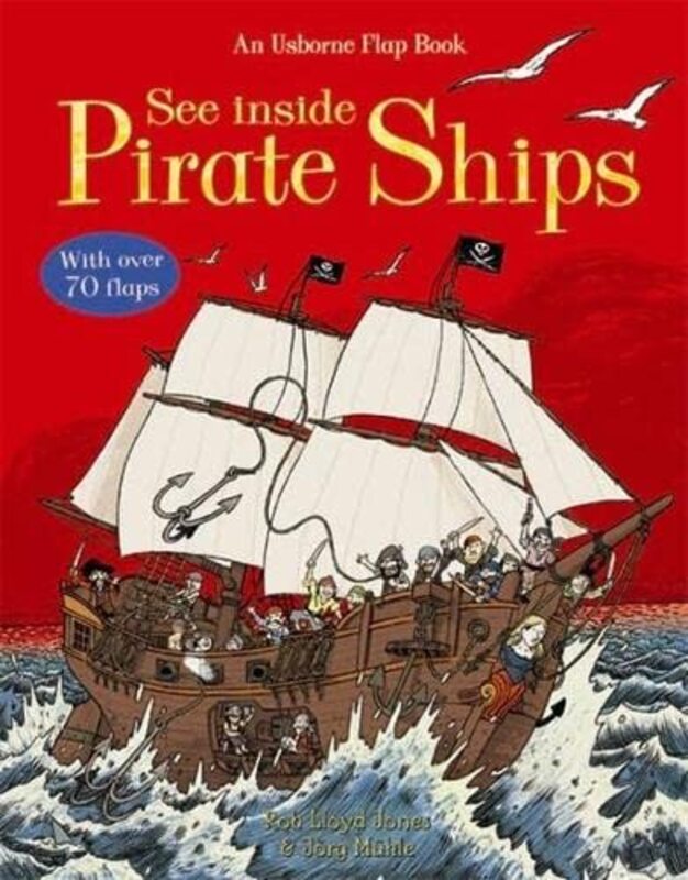 Book cover for "See Inside Pirate Ships" by Rob Lloyd Jones
