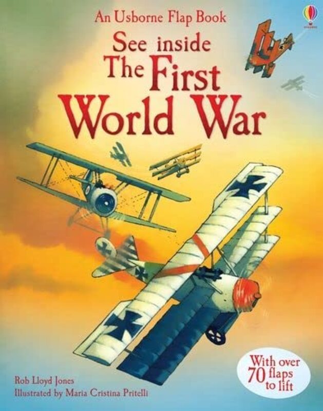 Book cover for "See Inside the First World War" by Rob Lloyd Jones
