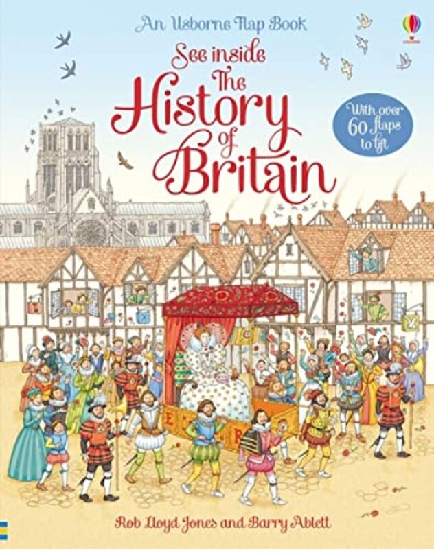 Book cover for "See Inside the History of Britain" by Rob Lloyd Jones