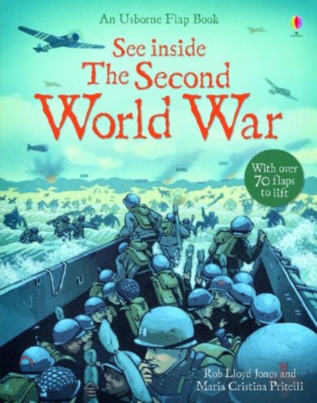 Book cover for "See Inside the Second World War" by Rob Lloyd Jones