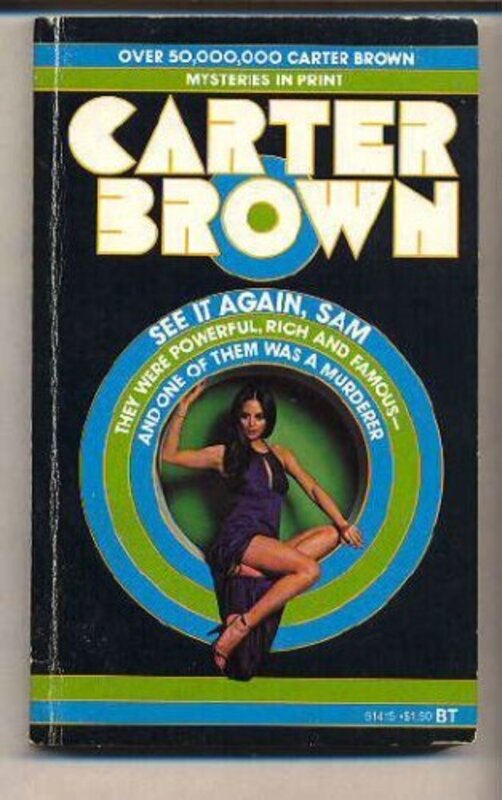 Book cover for "See It Again, Sam" by Carter Brown