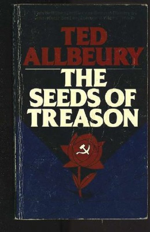 Book cover for "Seeds Of Treason" by Ted Allbeury