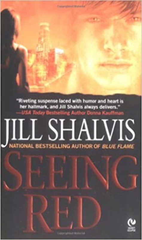Book cover for "Seeing Red" by Jill Shalvis