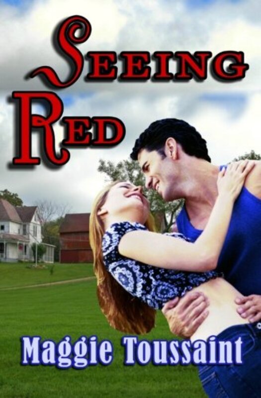 Book cover for "Seeing Red" by Maggie Toussaint