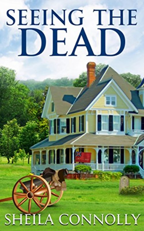 Book cover for "Seeing the Dead" by Sheila Connolly