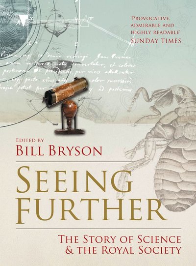 Book cover for "Seeing Further" by Bill Bryson