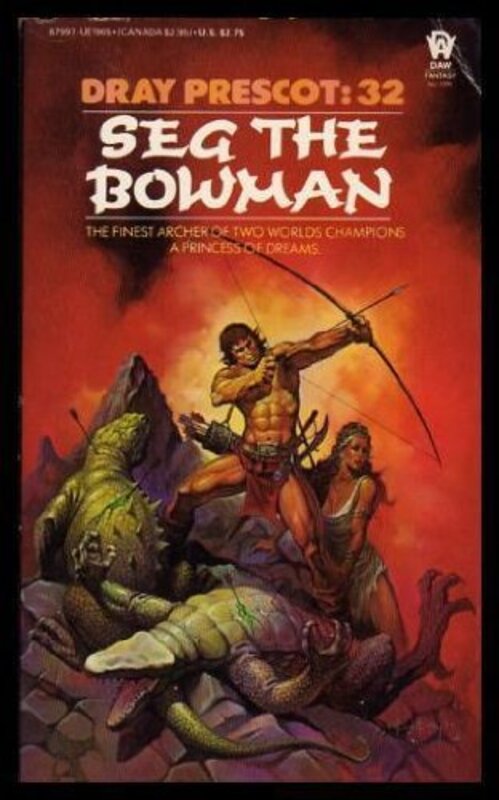 Book cover for "Seg the Bowman" by Kenneth Bulmer