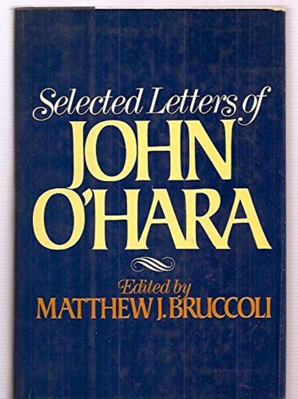 John O'Hara book cover