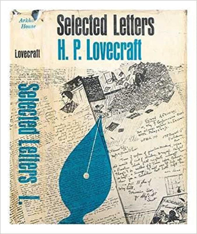 Book cover for "Selected Letters I" by H. P. Lovecraft