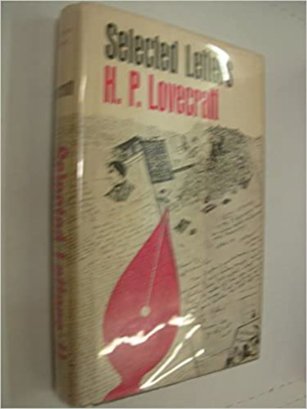Book cover for "Selected Letters II" by H. P. Lovecraft