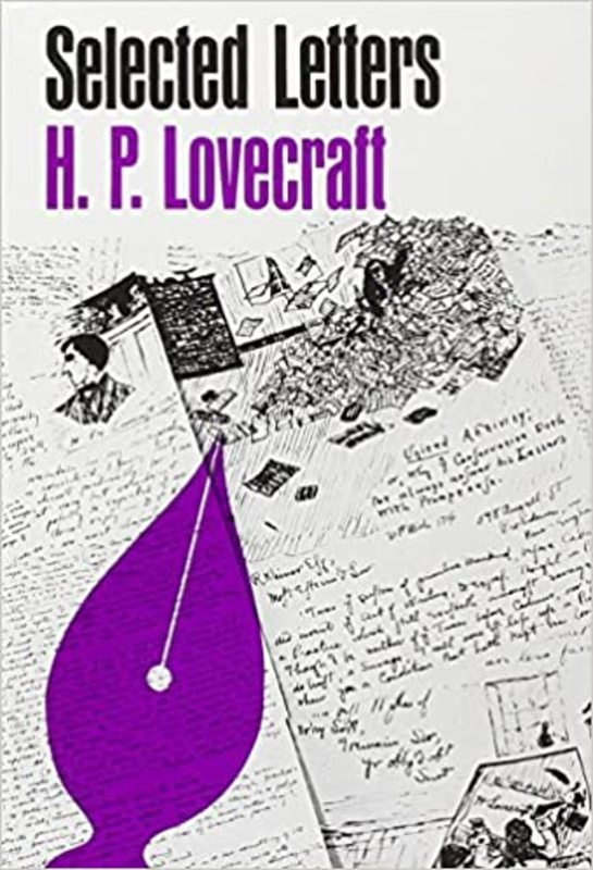 Book cover for "Selected Letters V" by H. P. Lovecraft