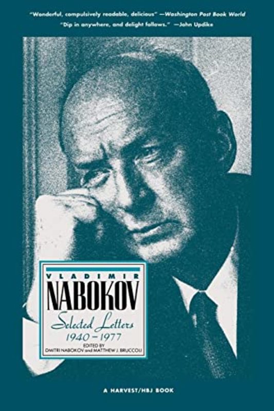 Book cover for "Selected Letters, 1940-1977" by Vladimir Nabokov