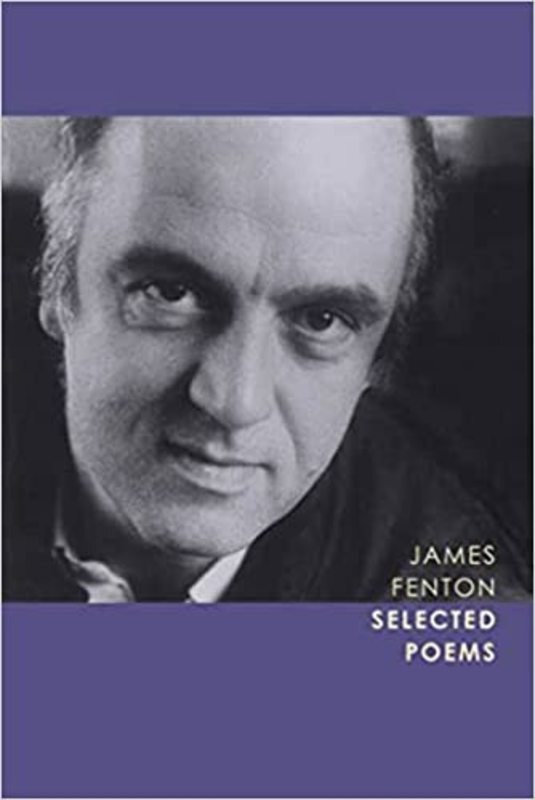 Book cover for "Selected Poems" by James Fenton
