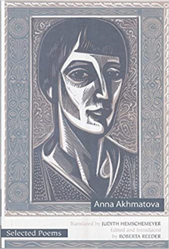 Book cover for "Selected Poems of Anna Akhmatova" by Anna Akhmatova