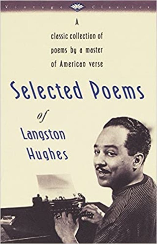 Book cover for "Selected Poems of Langston Hughes" by Langston Hughes