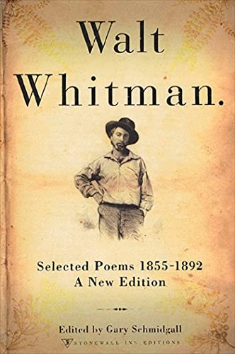 Book cover for "Selected Poems 1855-1892" by Walt Whitman