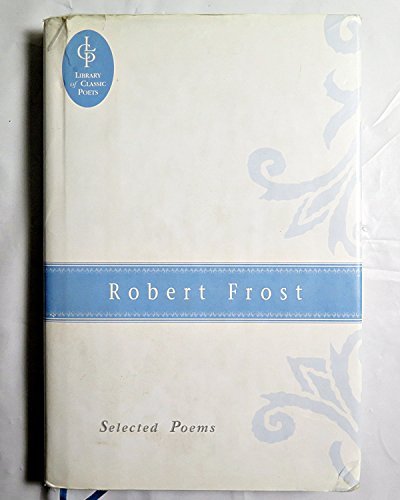 Book cover for "Selected Poems" by Robert Frost
