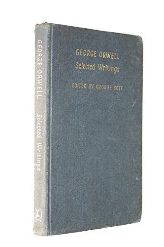 Book cover for "Selected Writings" by George Orwell