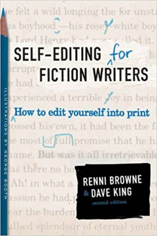 Book cover for "Self-Editing for Fiction Writers" by Renni Browne