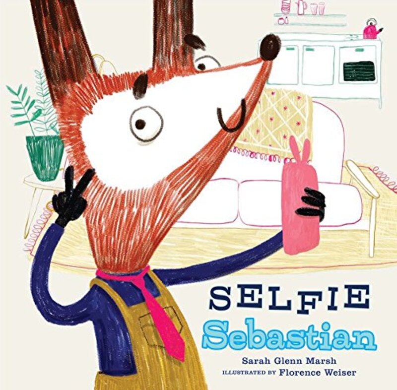 Book cover for "Selfie Sebastian" by Sarah Glenn Marsh