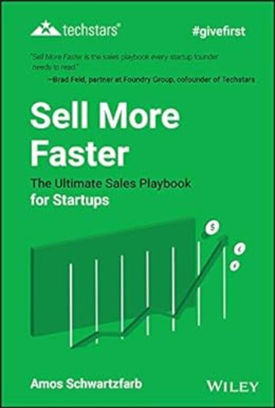 Book cover for "Sell More Faster" by Amos Schwartzfarb