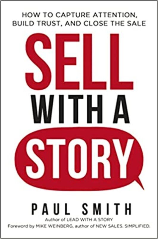 Book cover for "Sell with a Story" by Paul Smith