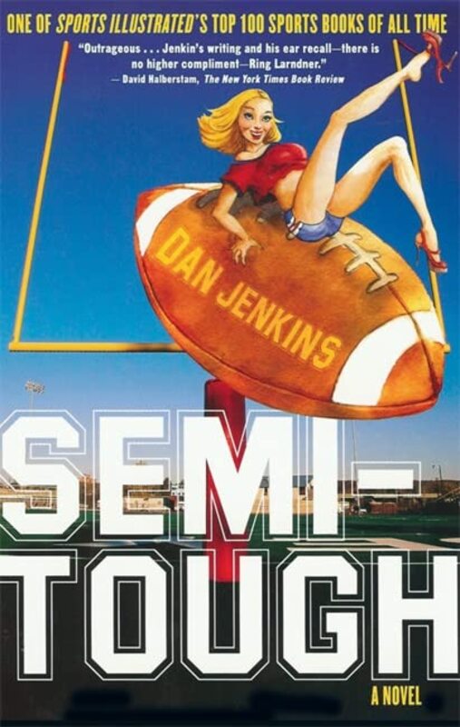 Book cover for "Semi-Tough" by Dan Jenkins
