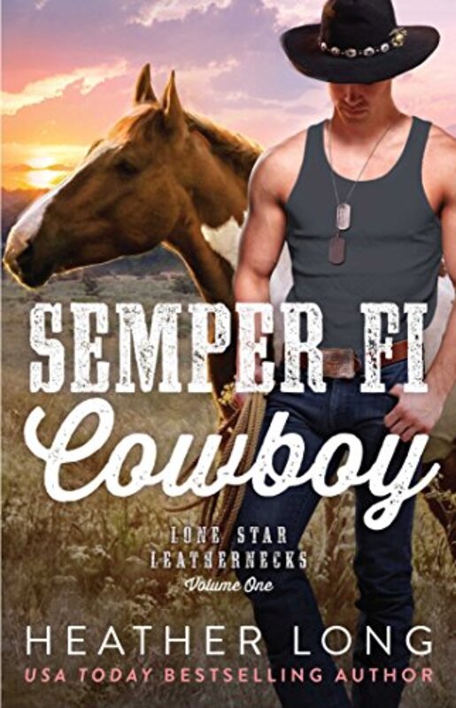 Book cover for "Semper Fi Cowboy" by Heather Long