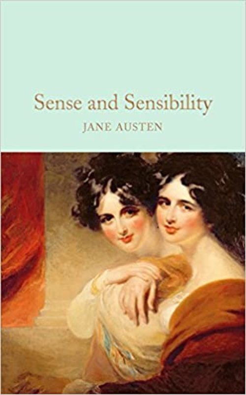 Book cover for "Sense and Sensibility" by Jane Austen