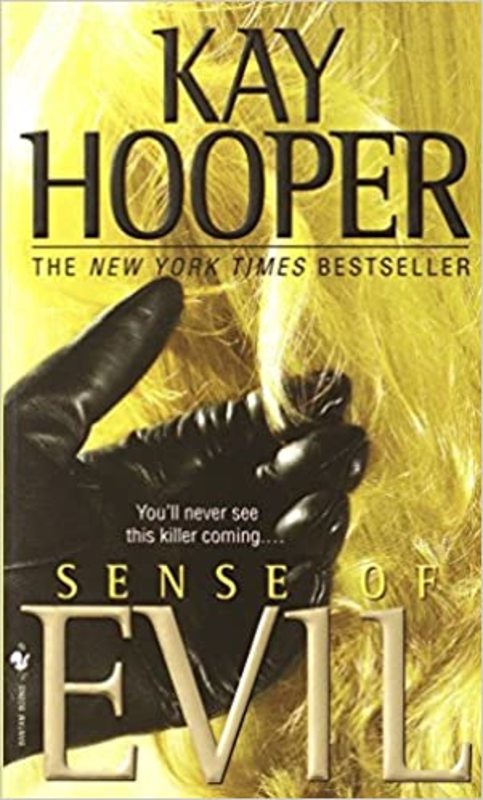Book cover for "Sense of Evil" by Kay Hooper