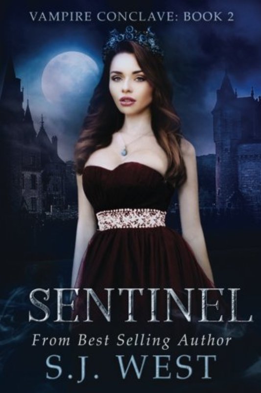 Book cover for "Sentinel" by SJ West