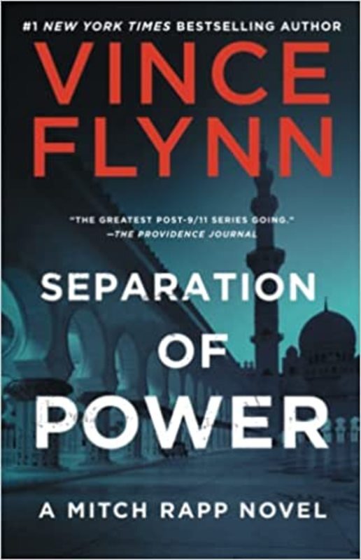 Book cover for "Separation of Power" by Vince Flynn