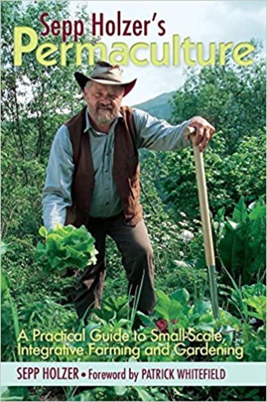 Book cover for "Sepp Holzer's Permaculture" by Sepp Holzer