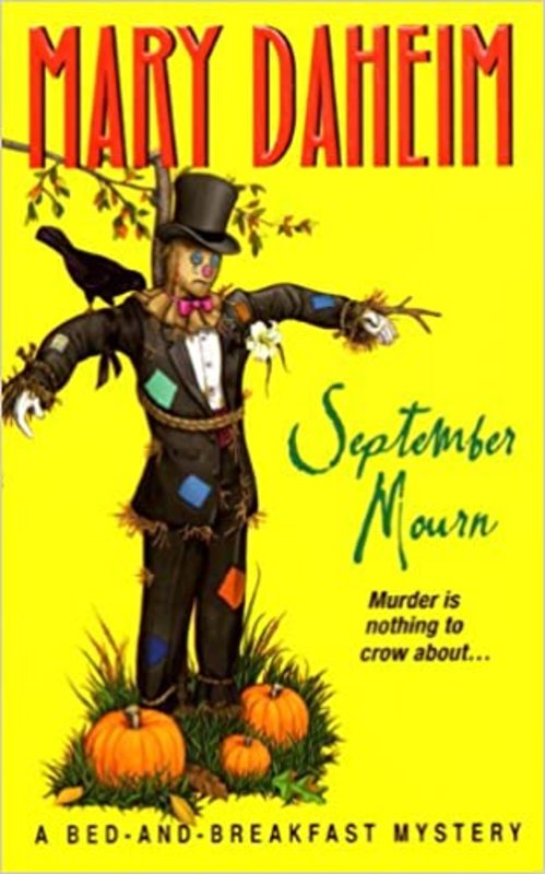 Book cover for "September Mourn" by Mary Daheim