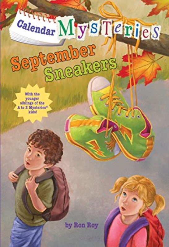 Book cover for "September Sneakers" by Ron Roy