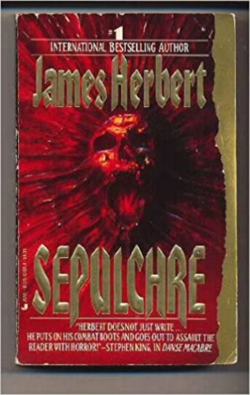 Book cover for "Sepulchre" by James Herbert