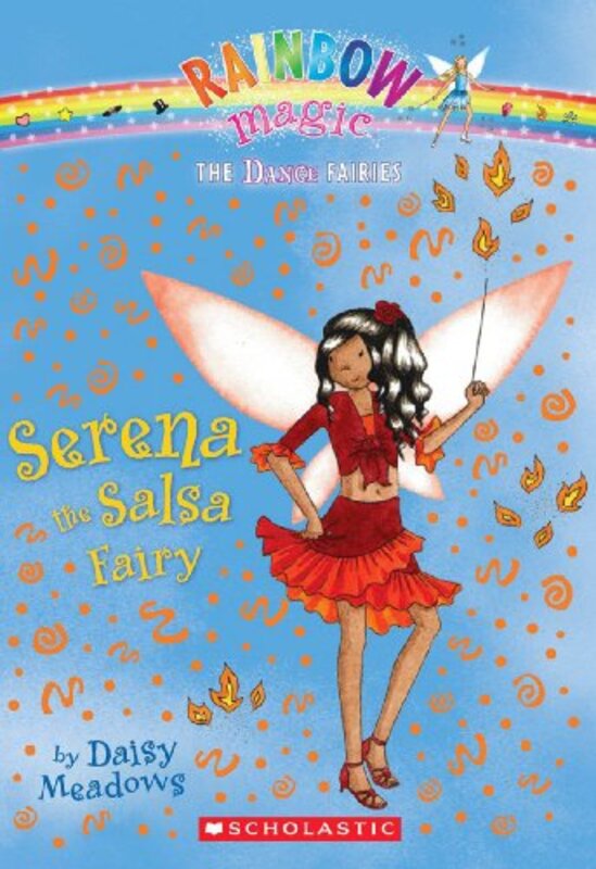 Book cover for "Serena The Salsa Fairy" by Daisy Meadows