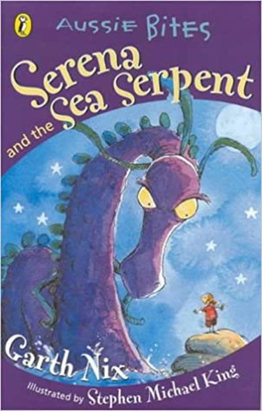 Book cover for "Serena and the Sea Serpent" by Garth Nix