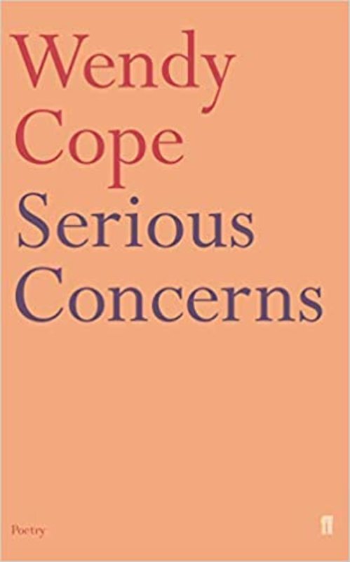 Book cover for "Serious Concerns" by Wendy Cope
