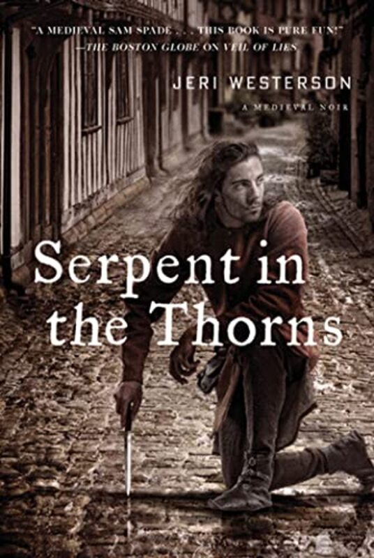 Book cover for "Serpent in the Thorns" by Jeri Westerson