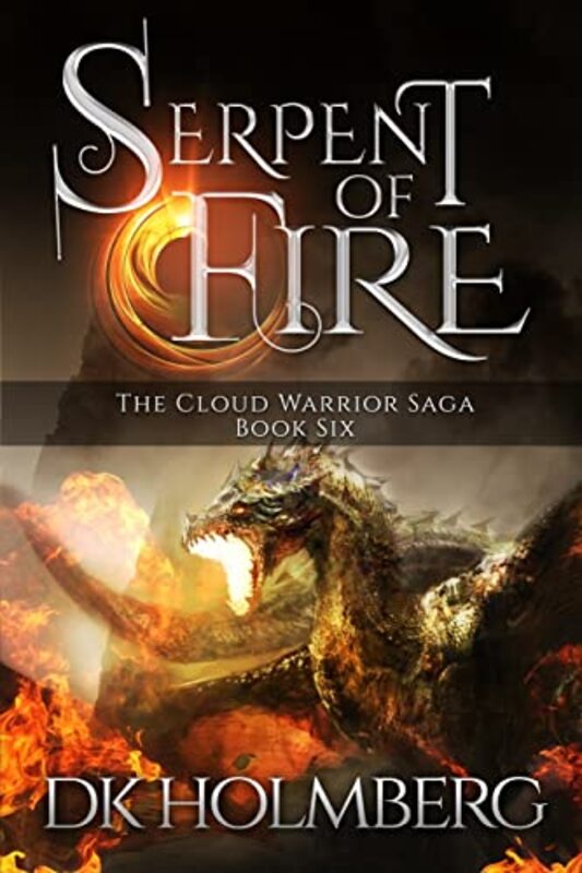 Book cover for "Serpent of Fire" by DK Holmberg