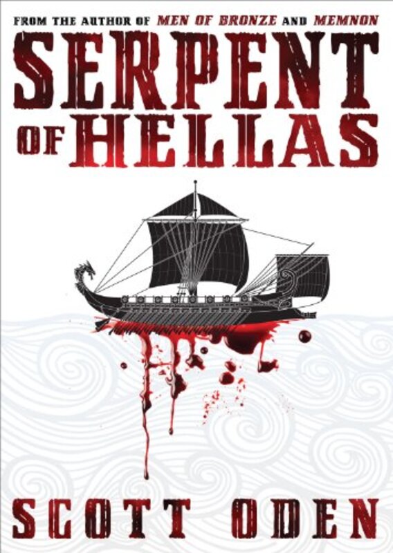 Book cover for "Serpent of Hellas" by Scott Oden