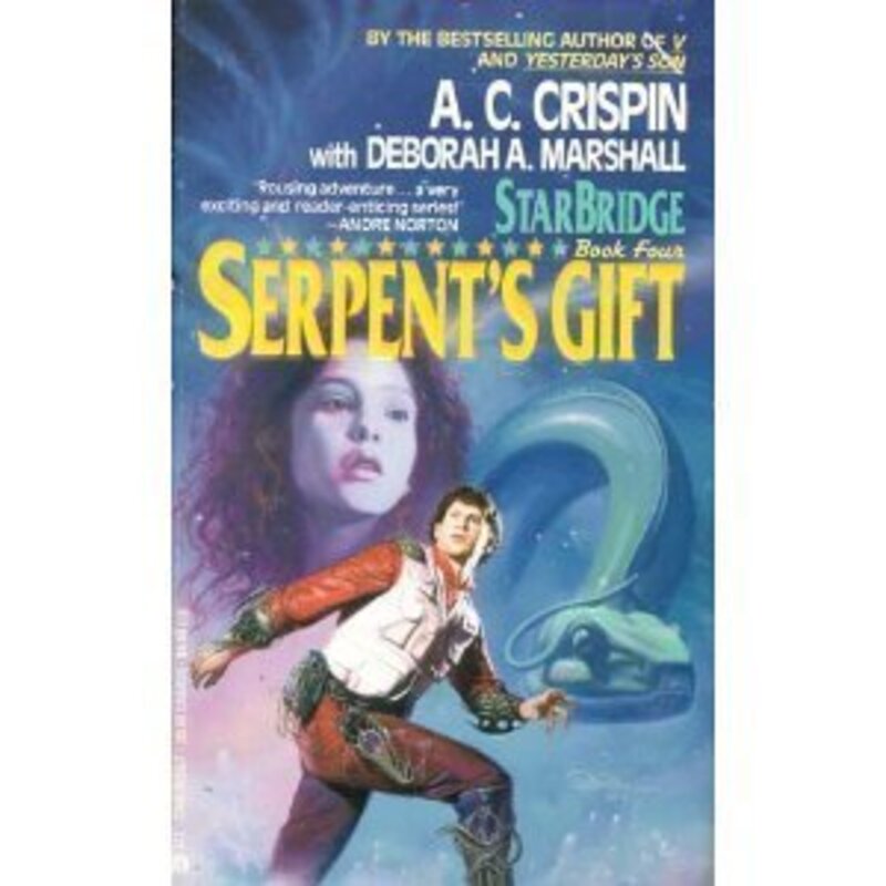 Book cover for "Serpent's Gift" by AC Crispin