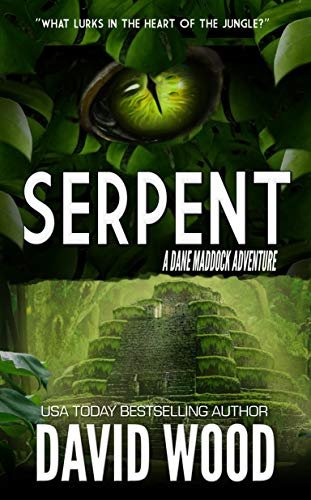 Book cover for "Serpent" by David Wood