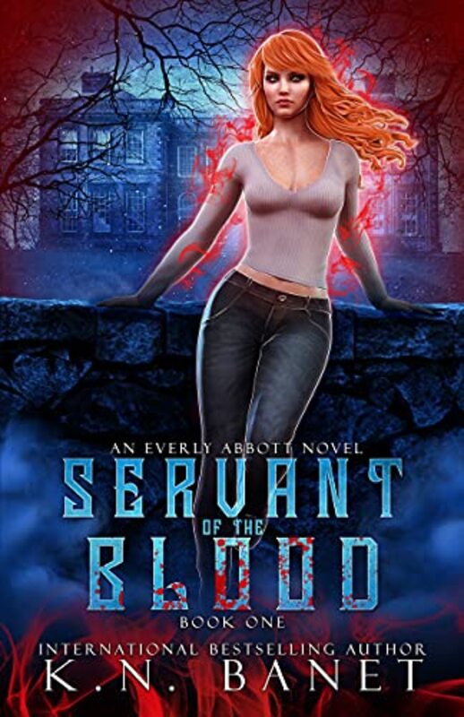 Book cover for "Servant of the Blood" by Kristen KN Banet